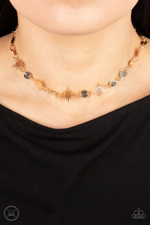 Astro Goddess -  Gold Choker