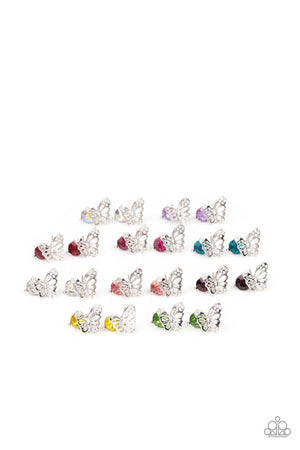 Starlet Shimmer Earrings - Butterfly Frame