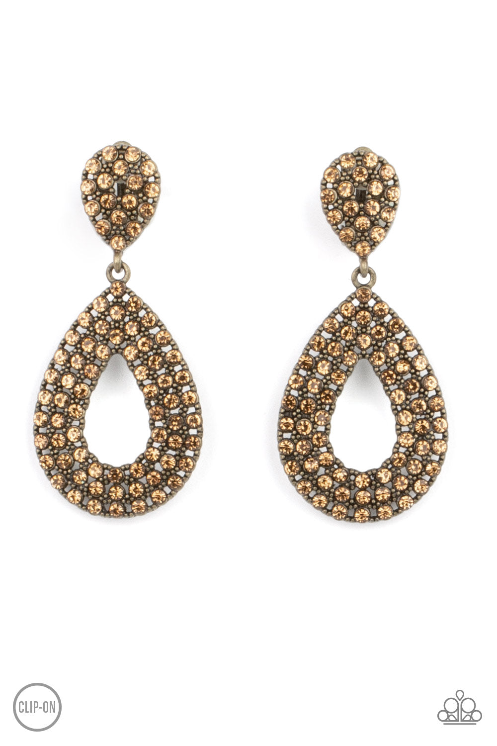Pack In Pizzazz - Brass Clip-On