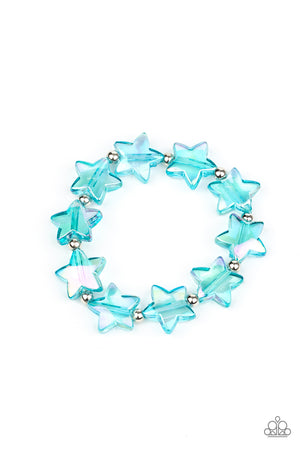 Starlet Shimmer Bracelet - Iridescent Stars