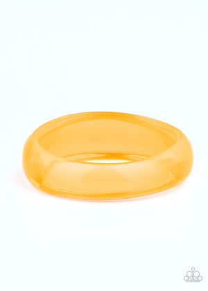 Major Material Girl- Orange Bangle