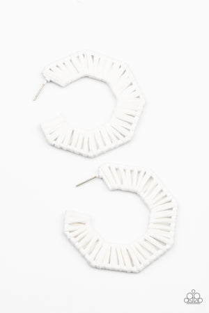 Fabulously Fiesta - White Hoops