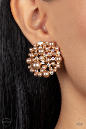 Head To Toe Twinkle - Brown Clip-On