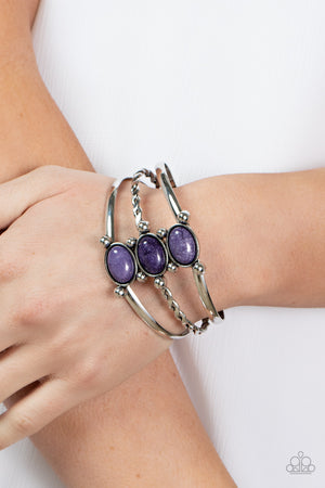 Extra Earthy - Purple Cuff