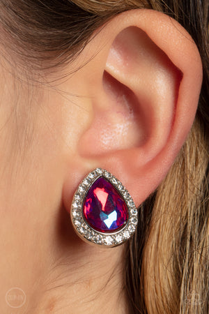 Cosmic Castles - Pink Clip-On
