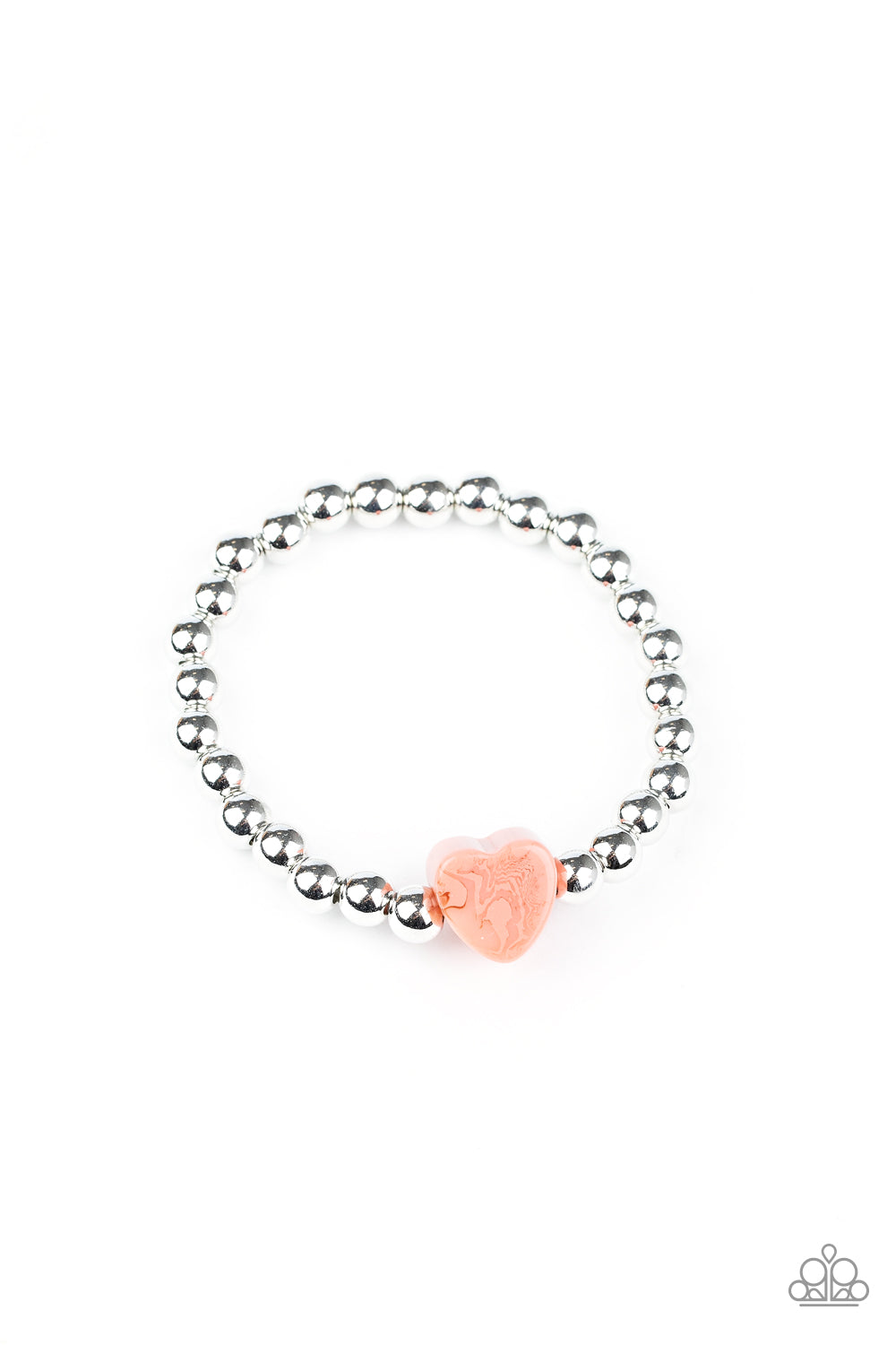 Starlet Shimmer Bracelet - Marble Heart