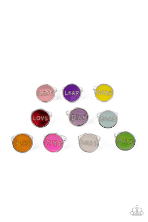 Starlet Shimmer Ring - Positive Words