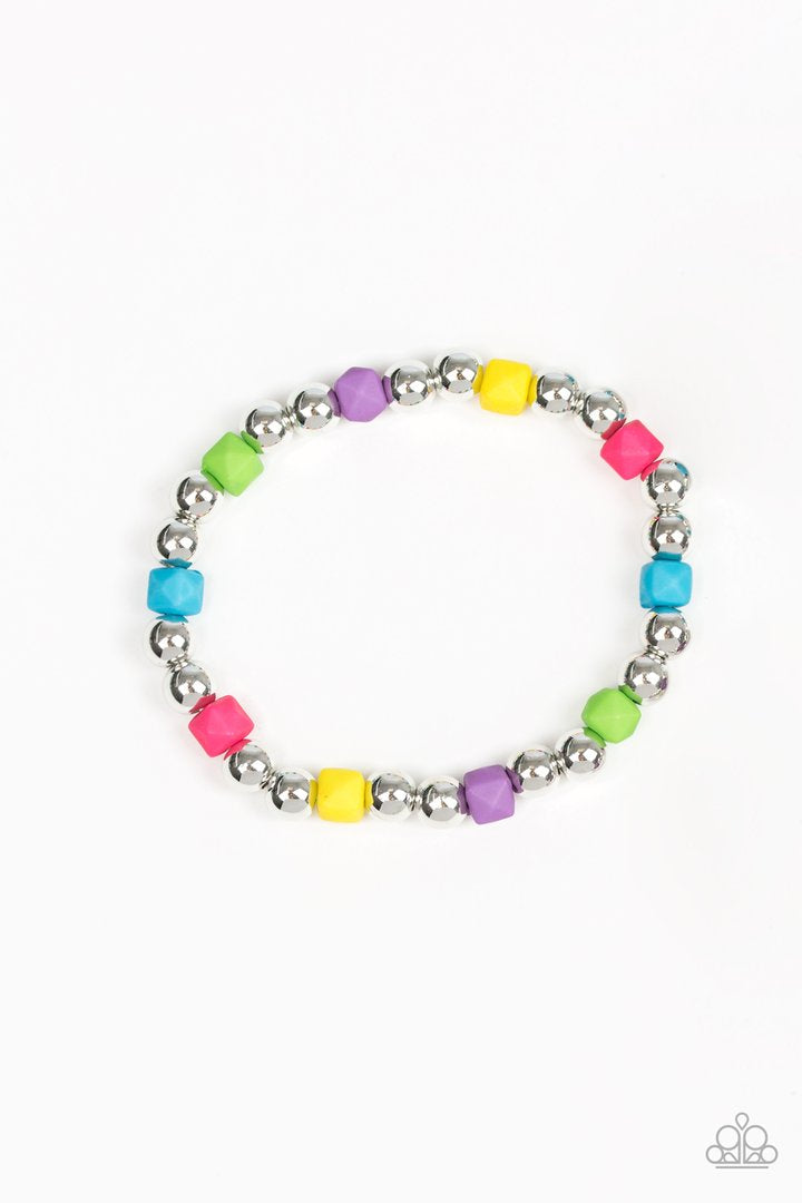 Starlet Shimmer Bracelet - Faceted Beads