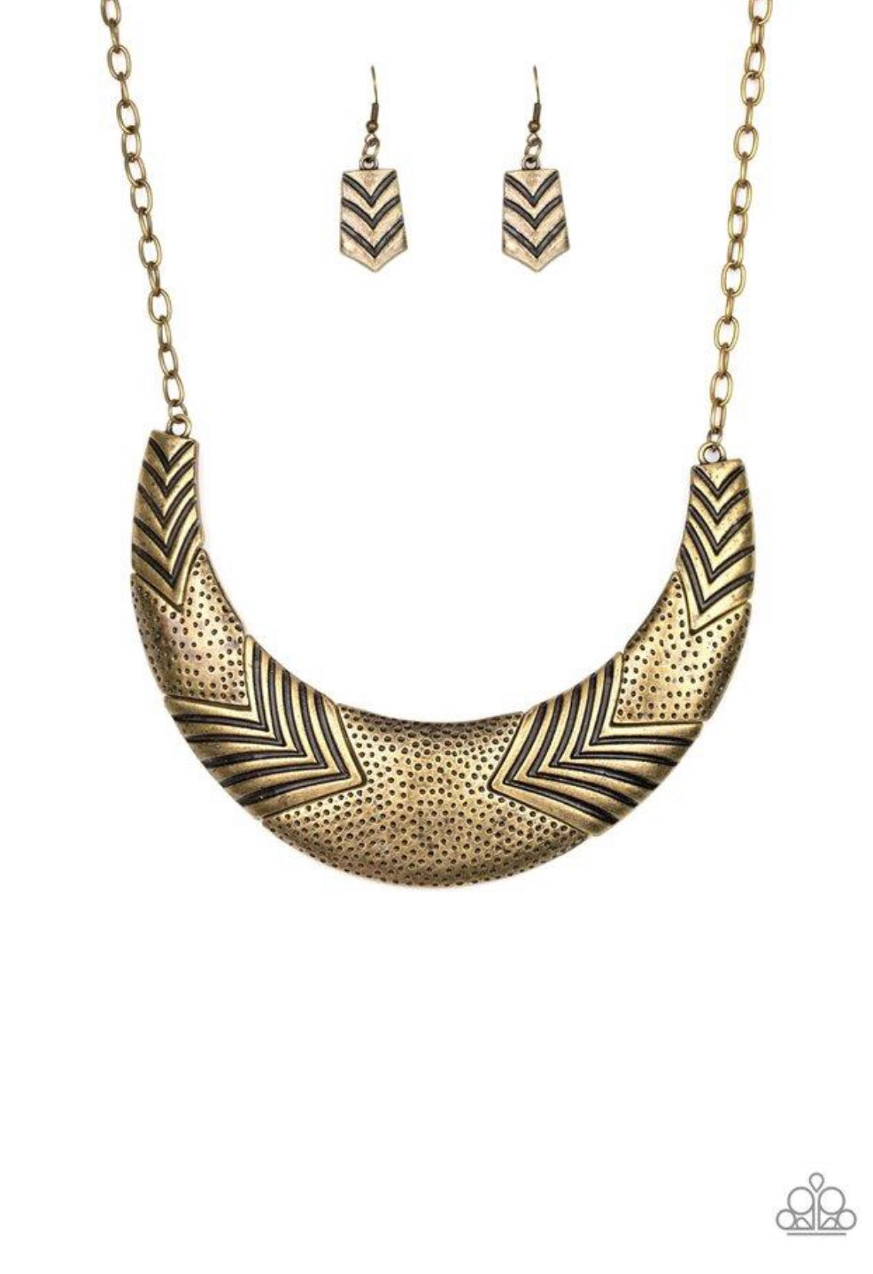 Geographic Goddess - Brass