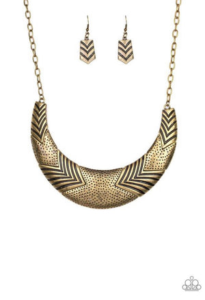 Geographic Goddess - Brass