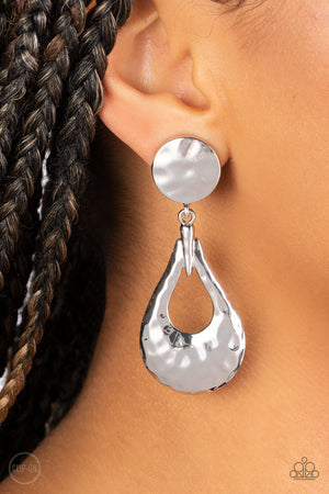 Metallic Magic - Silver Clip-On