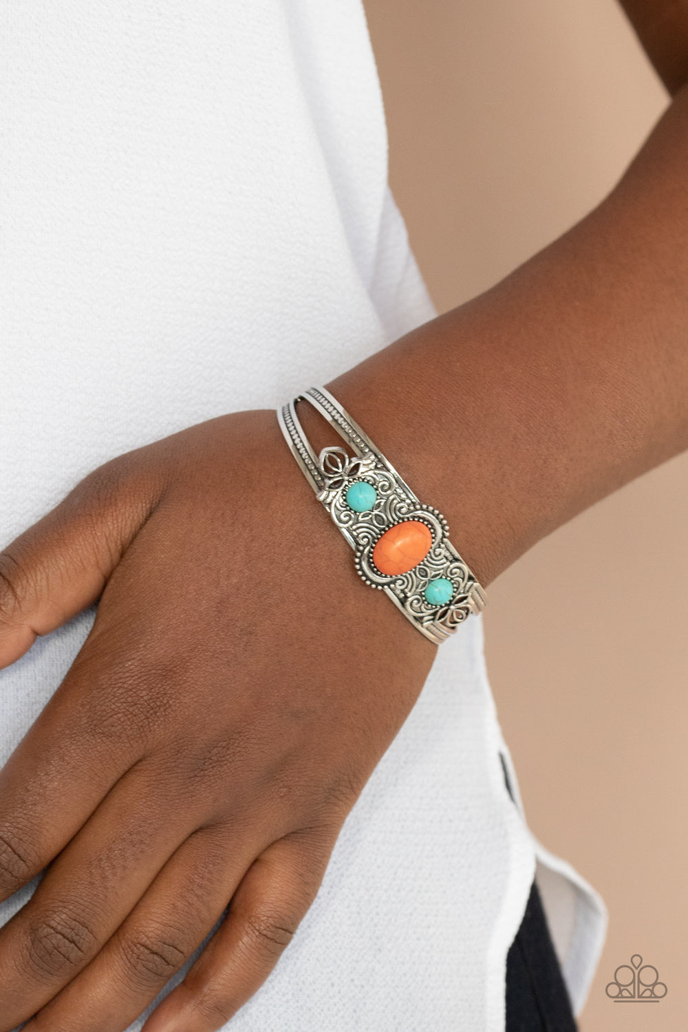 Artisan Ancestry - Orange Cuff