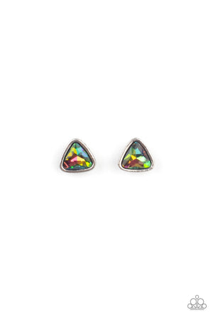 Starlet Shimmer Earrings - Oilspill Shapes