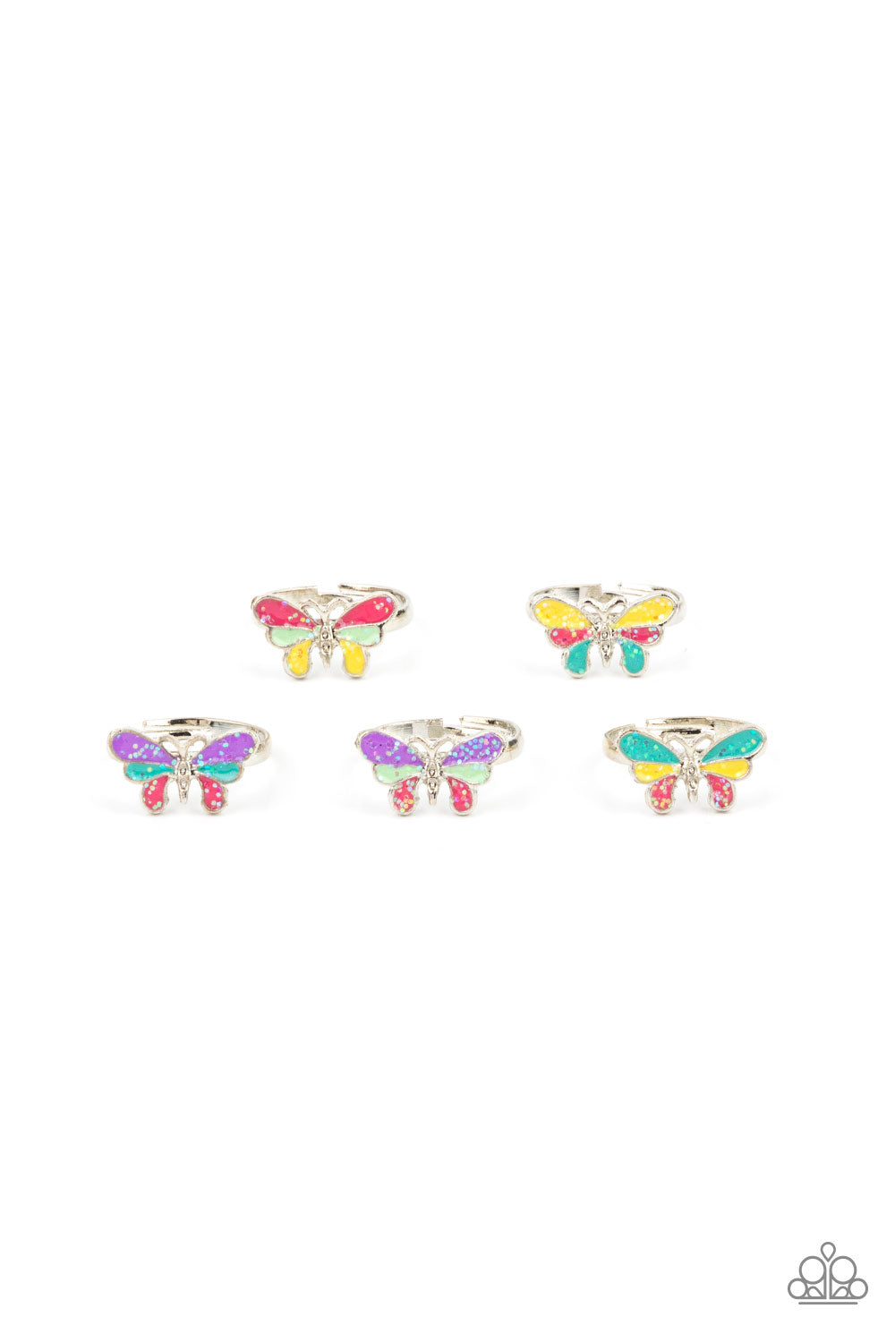 Starlet Shimmer Rings - Butterfly Wings