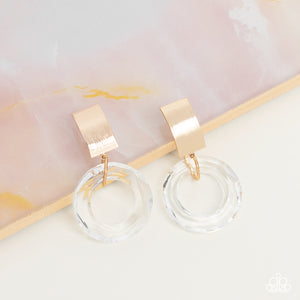 Clear Out! - Gold Clip-On