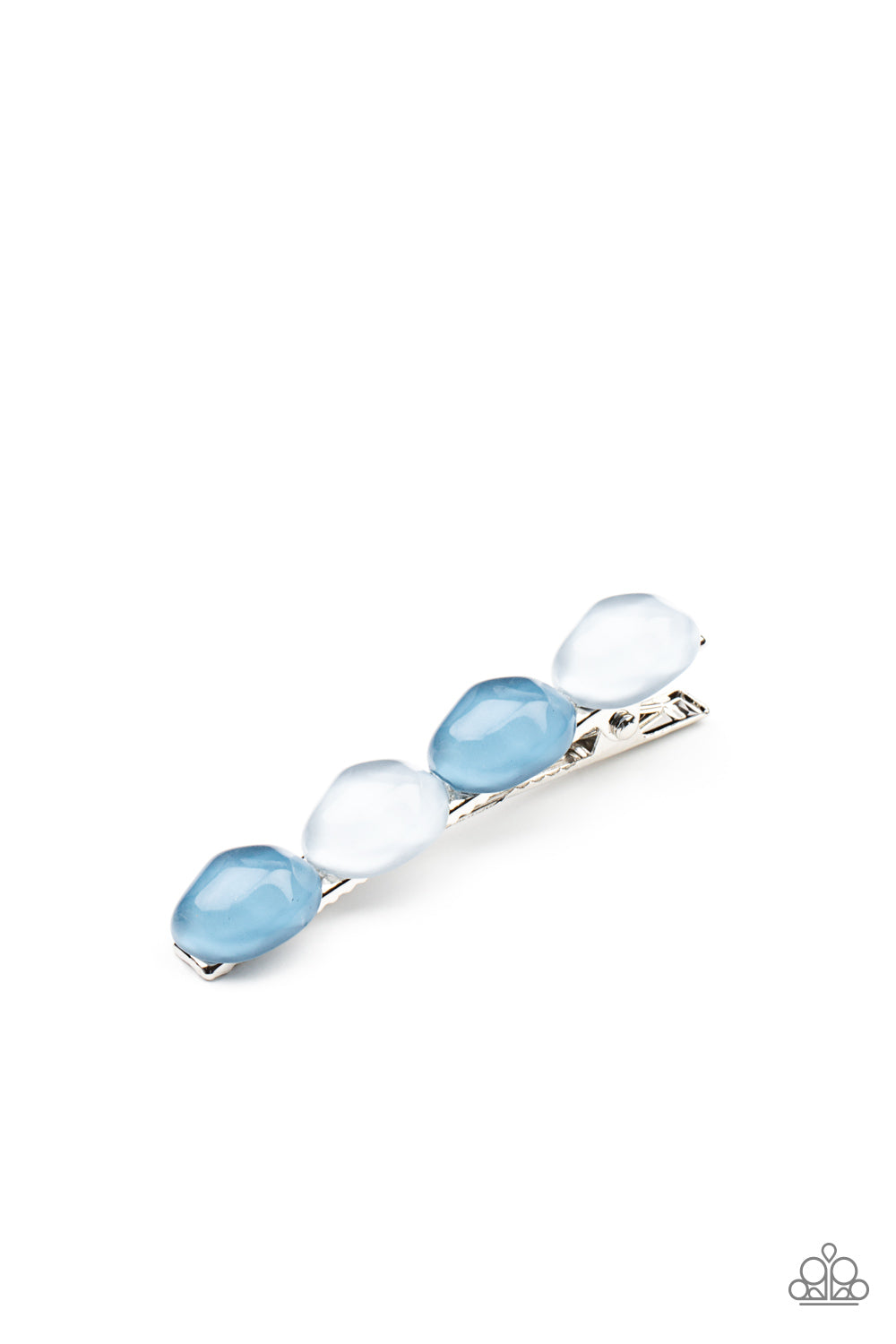 Bubbly Reflections - Blue Hair Pin