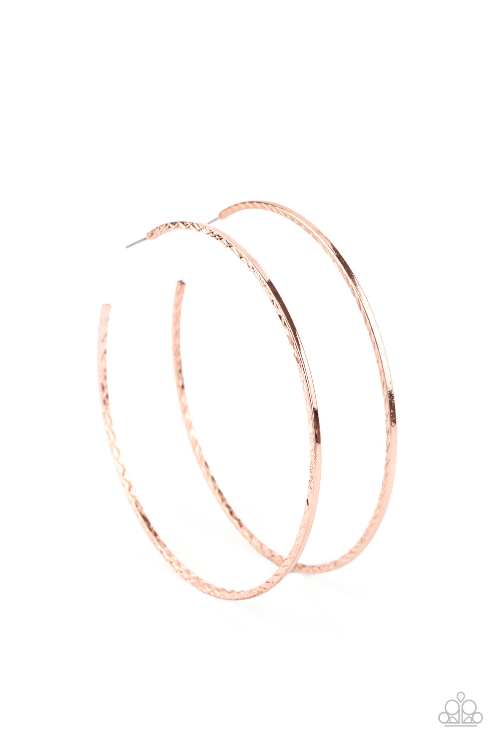 Diamondback Diva - Copper Hoop