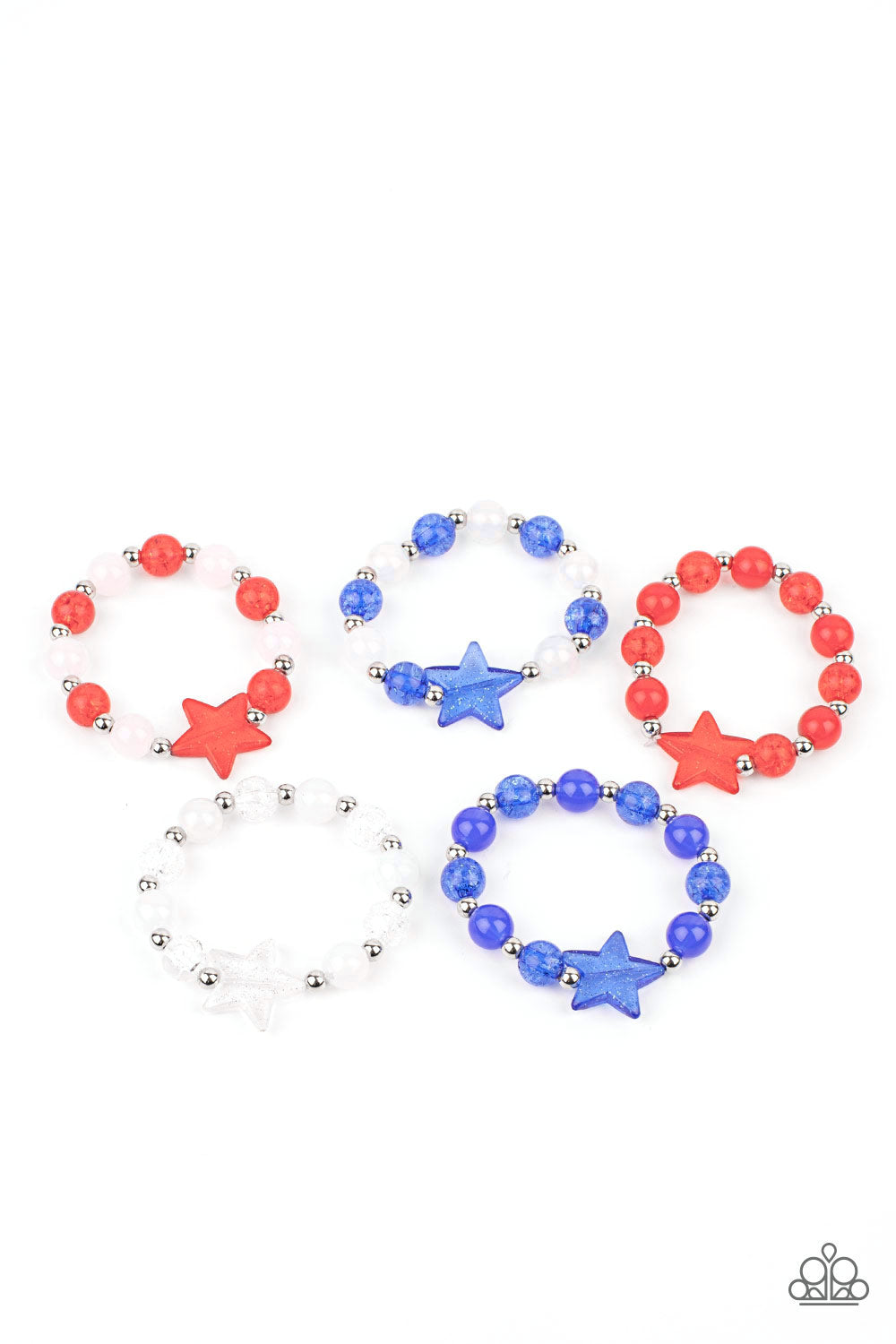 Starlet Shimmer Bracelet - Patriotic Inspired