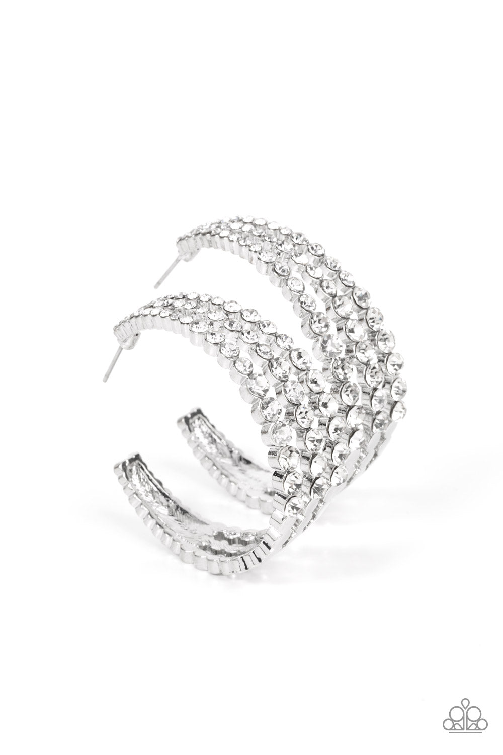 Cosmopolitan Cool - White Hoop