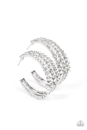 Cosmopolitan Cool - White Hoop