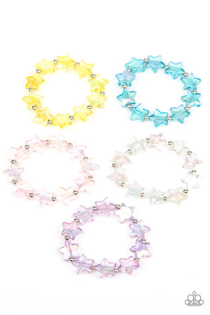 Starlet Shimmer Bracelet - Iridescent Stars