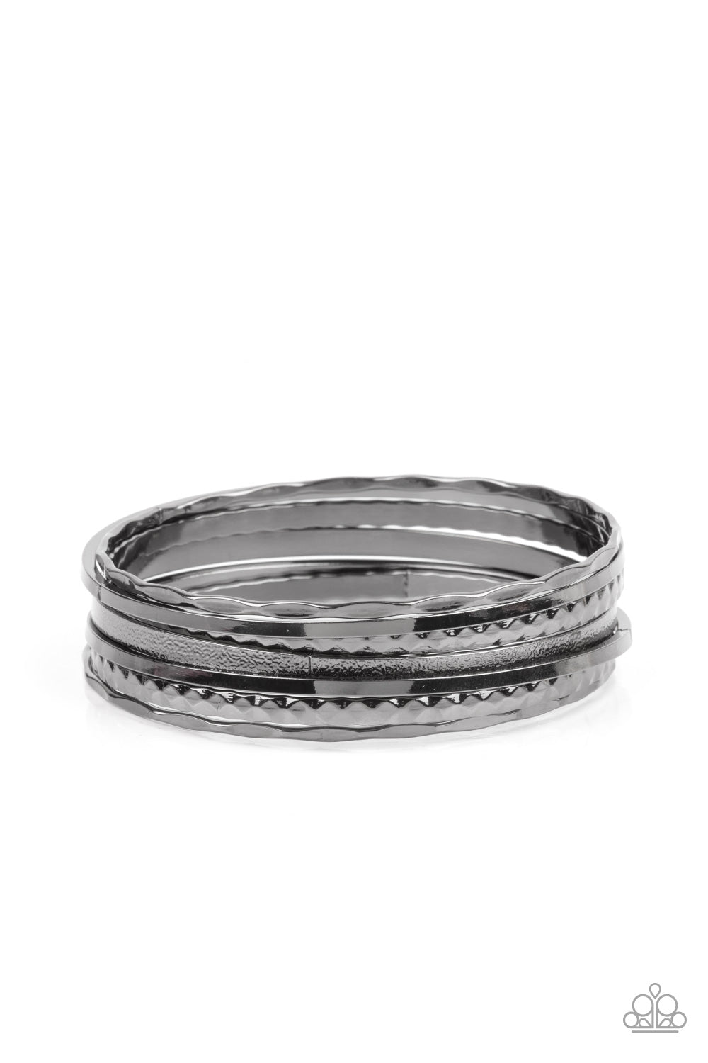 How So You Stack Up? - Black Bangles