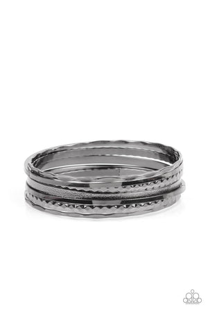 How So You Stack Up? - Black Bangles