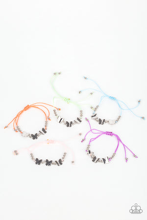 Starlet Shimmer Bracelets - Beads/Butterfly Charms