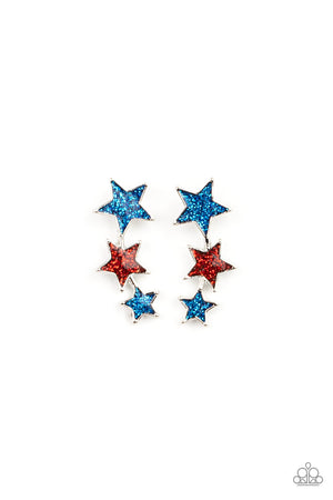 Starlet Shimmer Earrings - Let Freedom Ring Stars