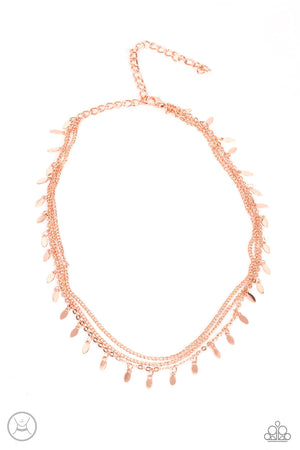 Monochromatic Magic - Rose Gold Choker