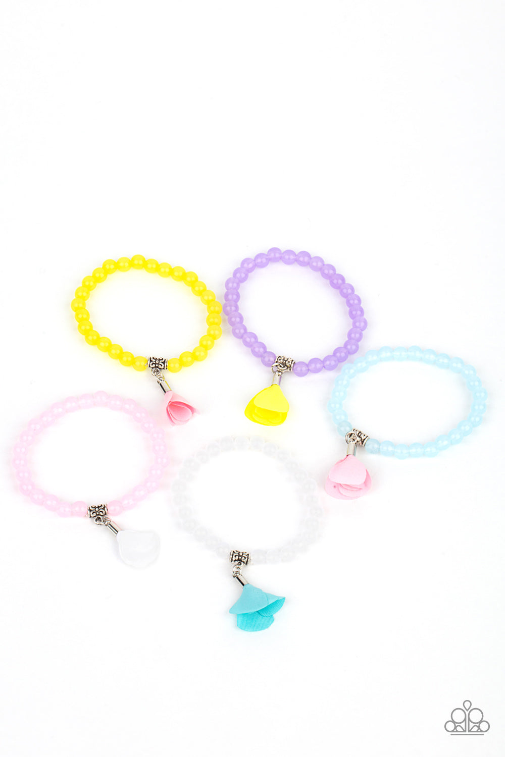 Starlet Shimmer Bracelet - Satin Rosebud Tassel