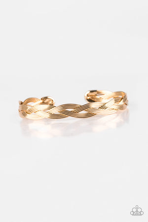 Business As Usual - Gold Cuff