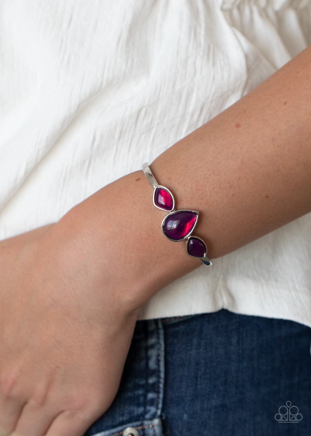 Boho Beach Babe - Purple Cuff