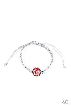 Starlet Shimmer Bracelet - Infused Butterfly - Silver