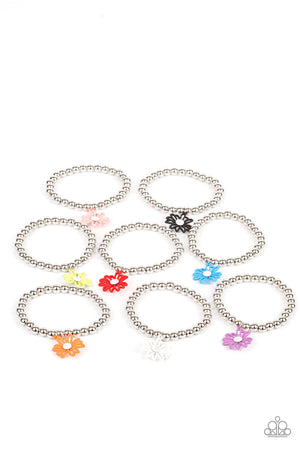 Starlet  Shimmer Bracelet - Whimsical Floral Charm
