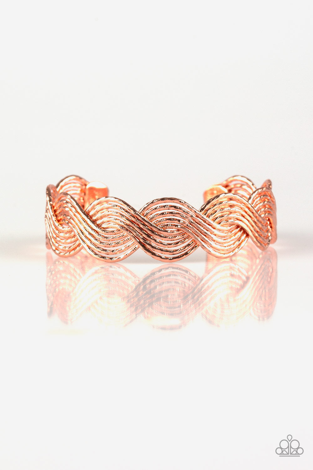Braided Brilliance - Copper Cuff