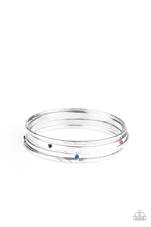 Be There With Baubles On - Multi Bangles