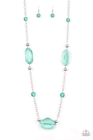 Crystal Charm - Green