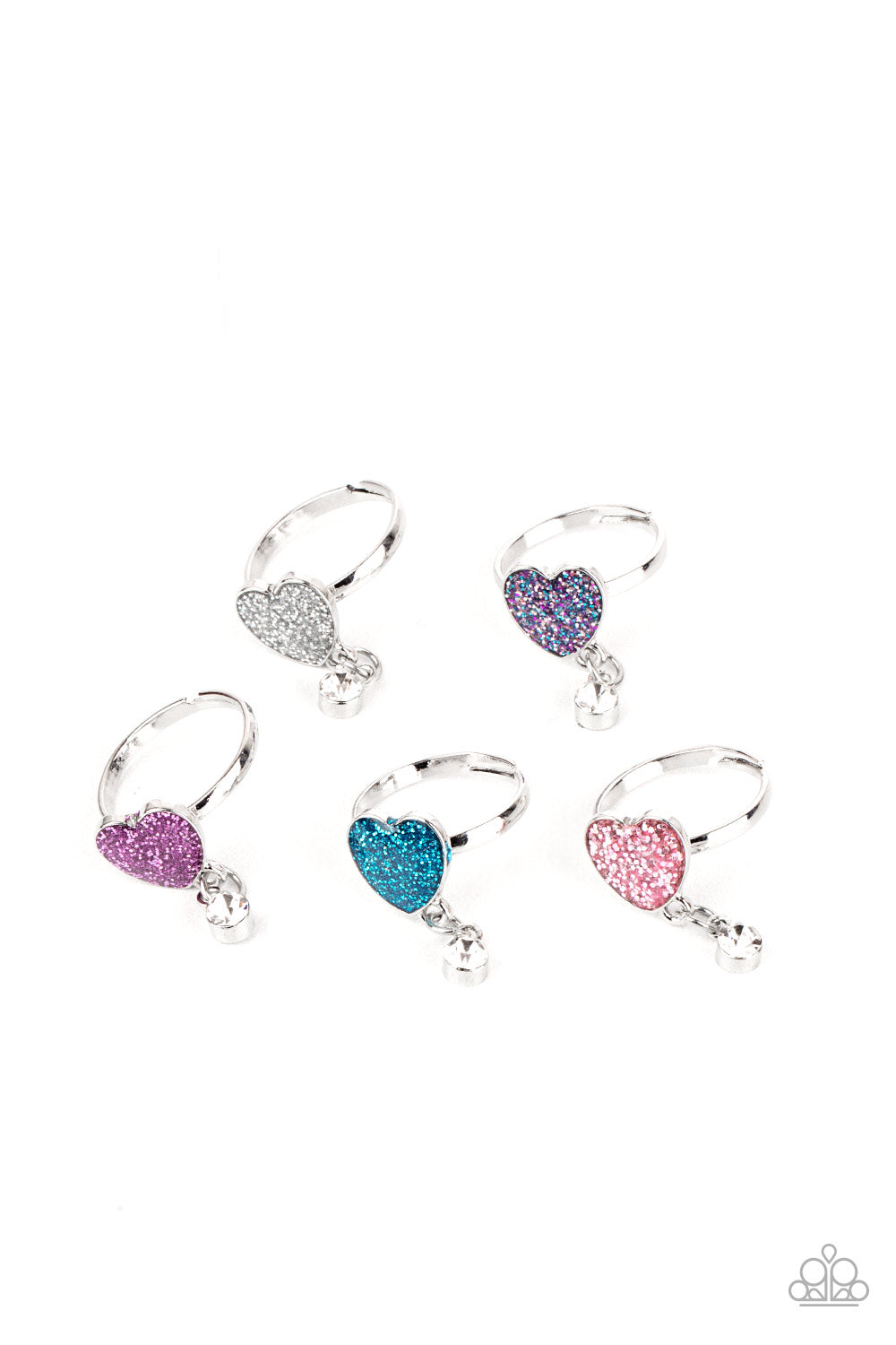 Starlet Shimmer Ring - Dangling Rhinestone