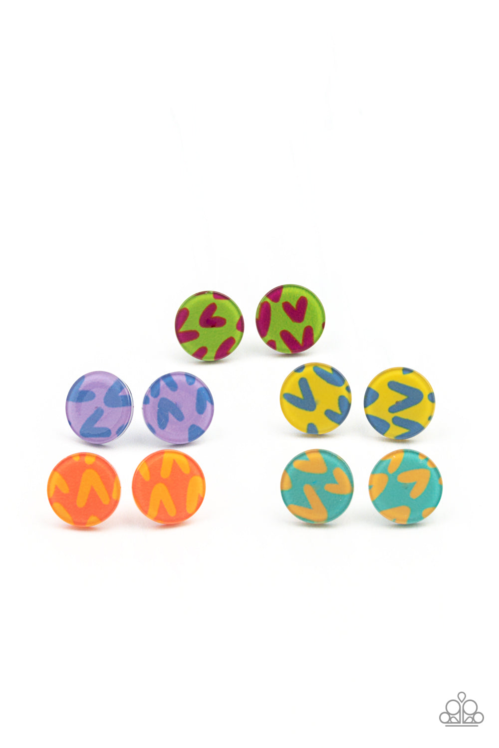 Starlet Shimmer Earrings - V- Shaped Pattern