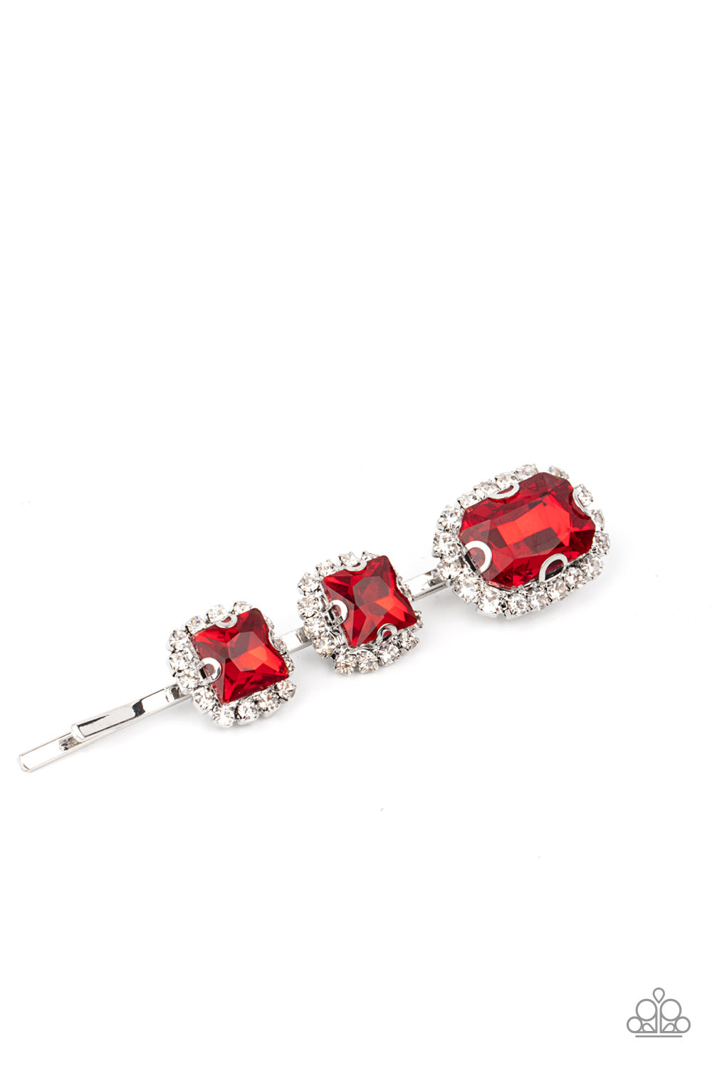 Teasable Twinkle - Red Hair Pin