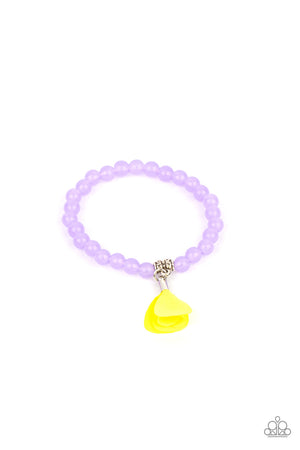 Starlet Shimmer Bracelet - Satin Rosebud Tassel