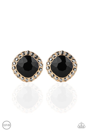 Diamond Duchess - Gold Clip-on