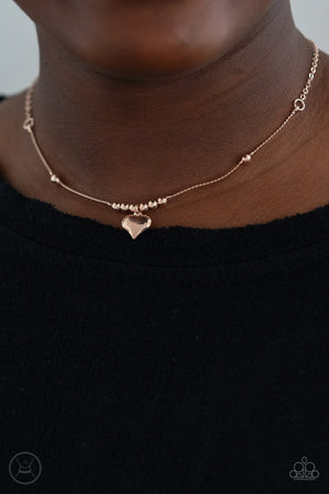 Casual Crush - Rose Gold Choker