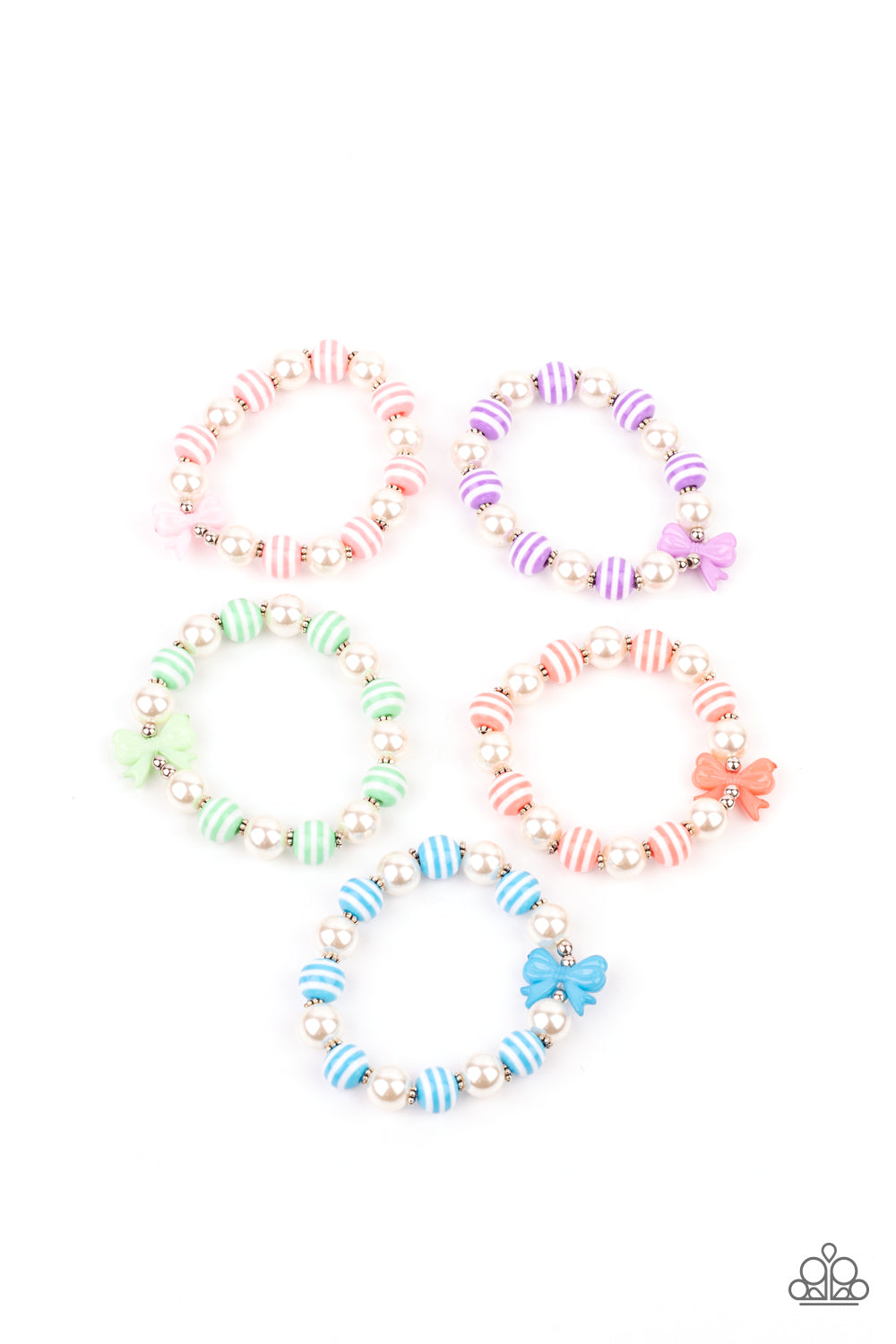 Starlet Shimmer Bracelets - Acrylic Bow