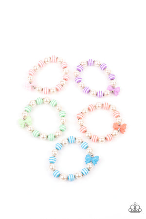 Starlet Shimmer Bracelets - Acrylic Bow