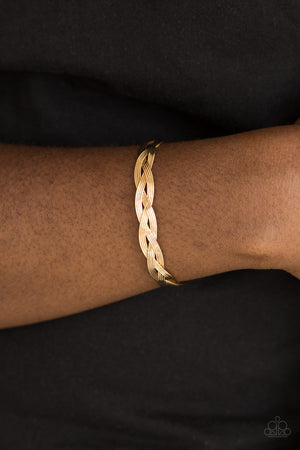 Business As Usual - Gold Cuff