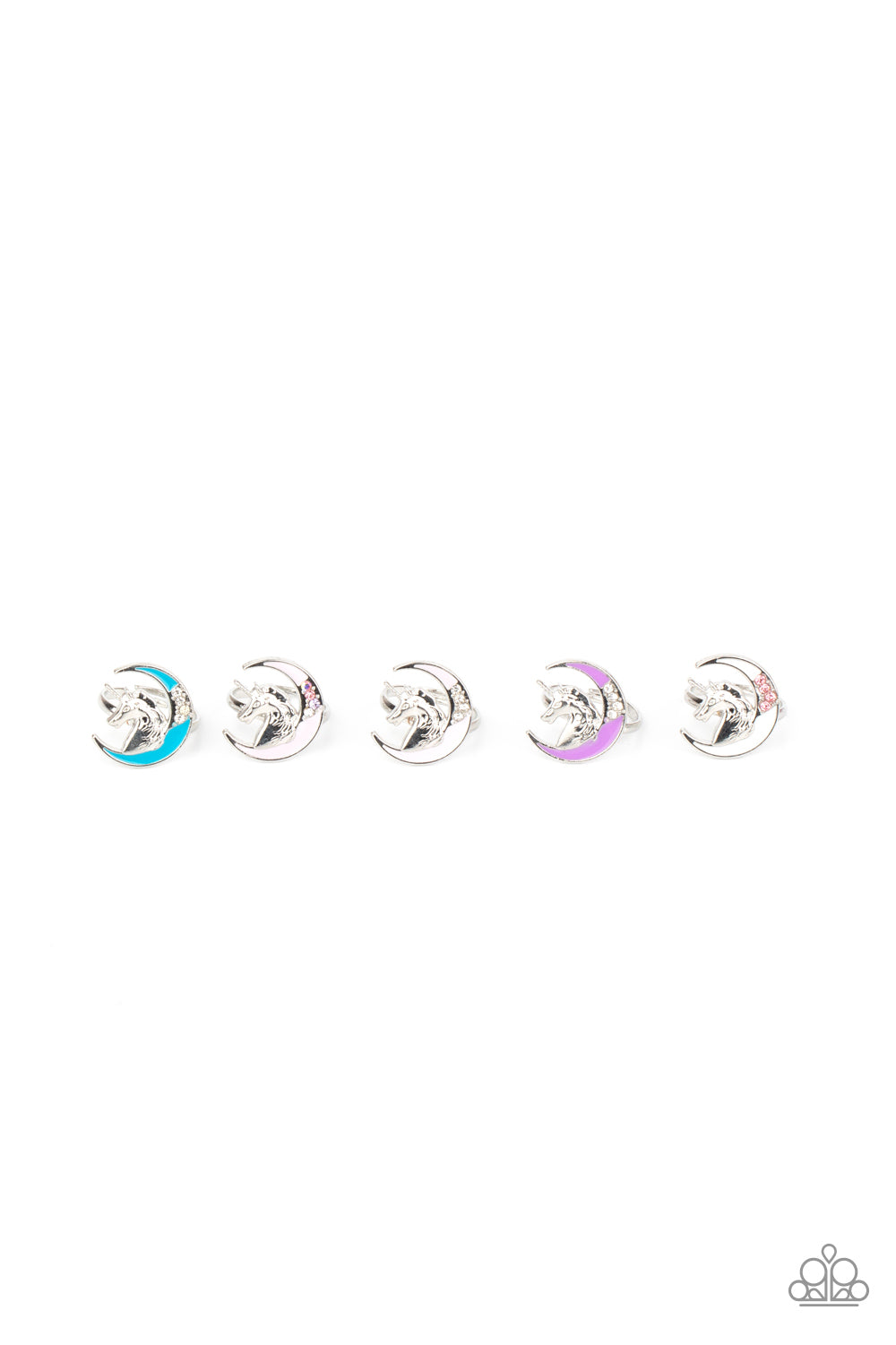 Starlet Shimmer Ring - Unicorn & Moon
