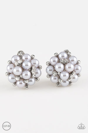 Par Pearl - Silver Clip-On