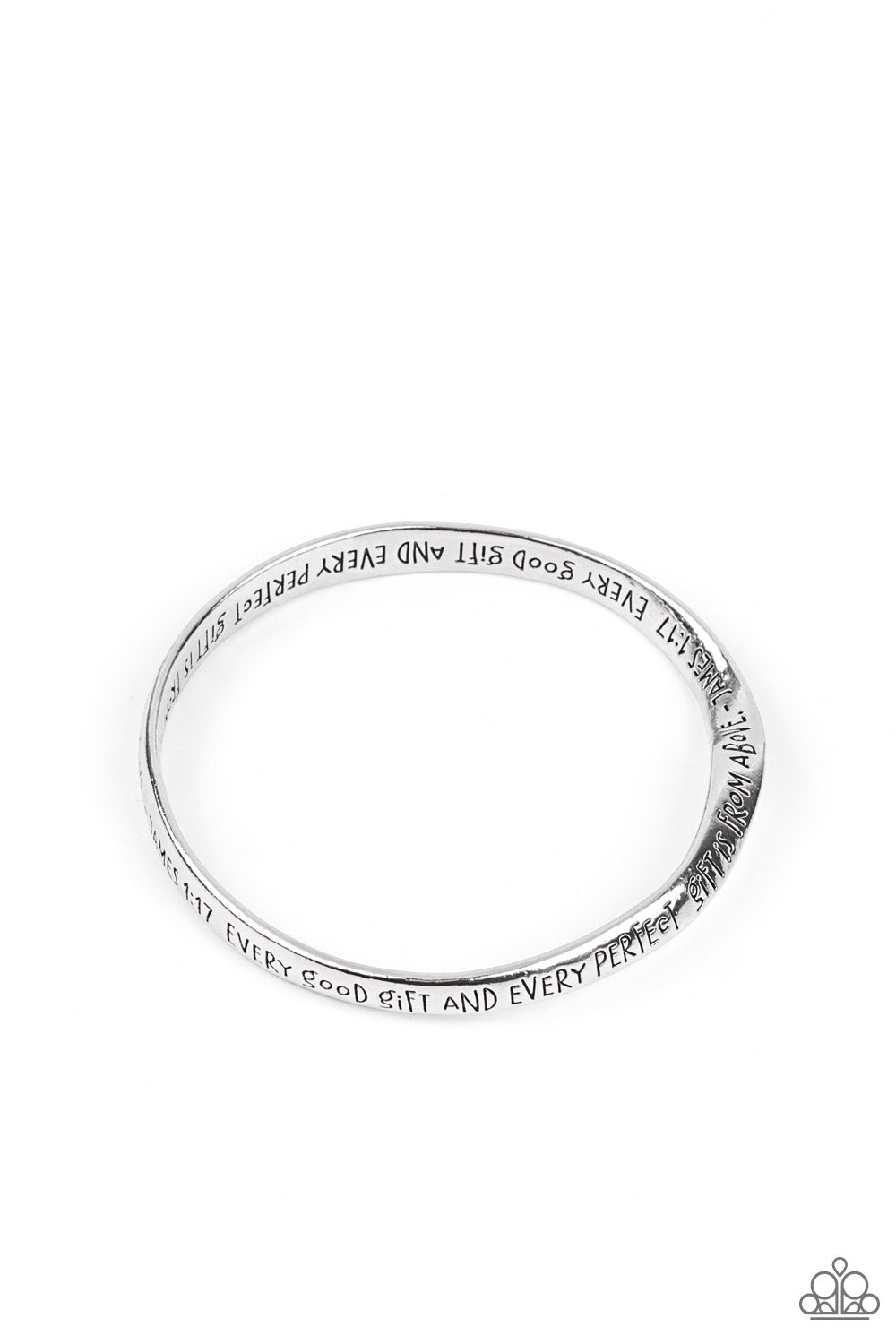 Perfect Present - Silver Bangle